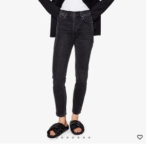 Anine Bing Like New High Rise 100% Cotton 90s Tapered Leg Jean 30